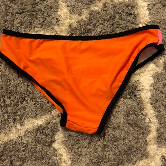 Orange bathing suit bottoms small - Picture 2 of 3